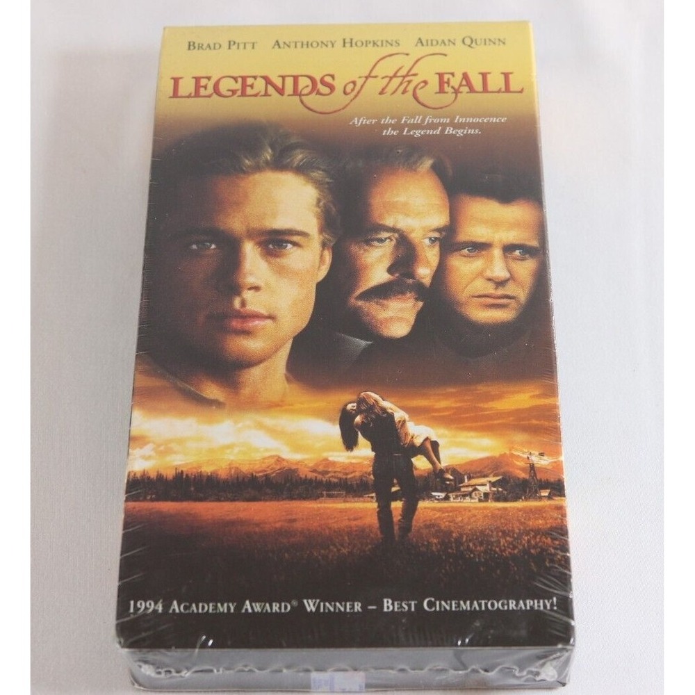 Legends of the Fall VHS 1994 Brad Pitt Anthony Hopkins Factory Sealed New